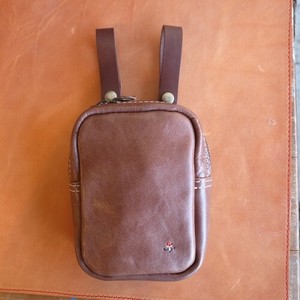 Sling/Crossbody Bag Double-zip Simple 5-colors Made in Japan