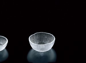 なぎさ丸型　洗鉢【日本製　ハンドメイド　ガラス】