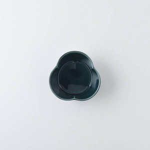 asumi(彩澄) 8cm花型小鉢(小) ネイビー[日本製/美濃焼/和食器/リサイクル食器]