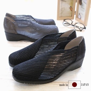 Comfort Pumps Spring/Summer Stretch Ladies' Slip-On Shoes Made in Japan