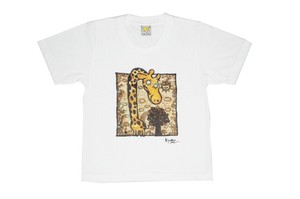 Kids' Short Sleeve T-shirt Design Animals T-Shirt Giraffe