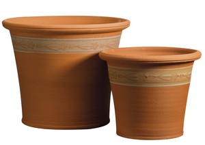 ウィッチフォード社製　テラコッタ植木鉢《スプリングプランター》