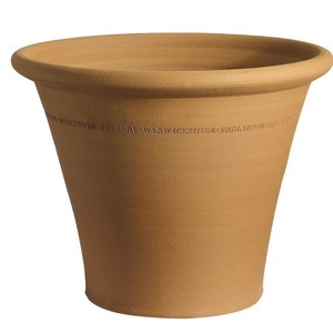 ウィッチフォード社製　テラコッタ植木鉢《プレーンフラワーポット》