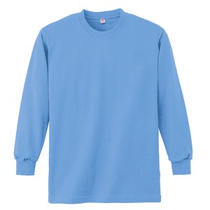 4021　長袖Tシャツ　ブルー