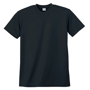 803　DRY半袖Tシャツ（ネット付き）　ブラック