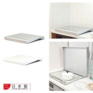 Kitchen Cabinet/Microwave Stand sliver black 60cm Made in Japan