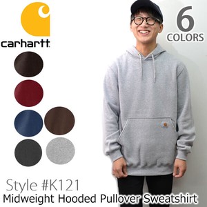 カーハート【carhartt】K121 メンズ パーカー トップス スウェット Midweight Hooded Pullover Sweatshirt