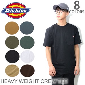 ディッキーズ【Dickies】HEAVY WEIGHT CREW TEE WS450 Tシャツ 半袖 メンズ ポケット付 定番
