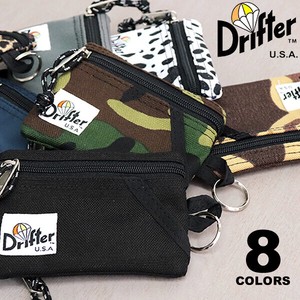 【Drifter/ドリフター】KEY COIN POUCH キー コイン ポーチ 単色 キーケース コインケース