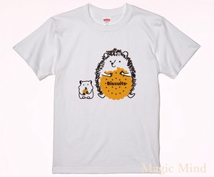 ☆SALE☆【ビスケットハリネズミ】発泡プリントユニセックスTシャツ