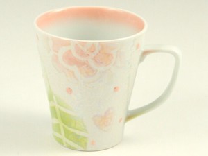 ラスターバラ(ピンク)　マグカップ