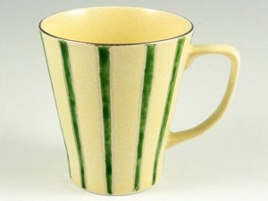錦プラチナグリーン十草　マグカップ
