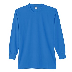 9009　DRY 長袖Tシャツ　ブルー