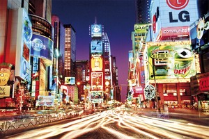 ■輸入ポスター■610X915mm★New York Times Square