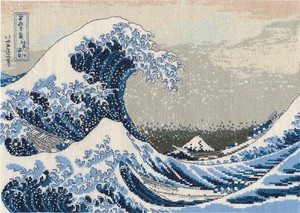 British Museum×DMC 刺しゅうキット The Great Wave