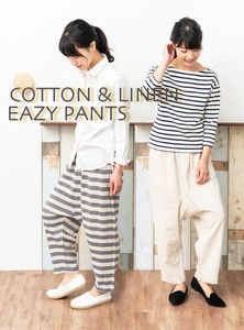 Cropped Pant Cotton Linen