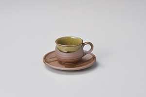南蛮織部流コーヒー碗 【日本製    陶器】