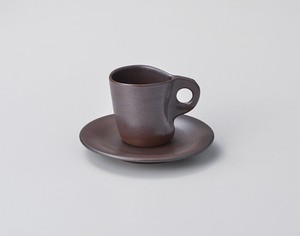 赤マットコーヒー碗 【日本製    陶器】