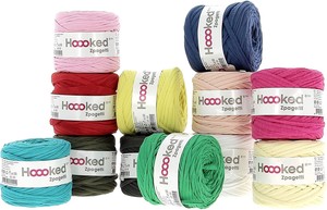 Hoooked Zpagetti Solid color　無地 60玉アソートセット