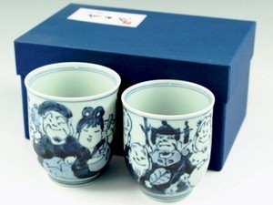 Japanese Tea Cup The Seven Deities Of Good Fortune