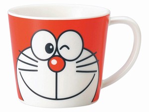 Mug Red Doraemon Face
