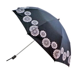 【日本製】麻エンブロイダリーレース刺繍　パラソル　折りたたみ傘　2020新作