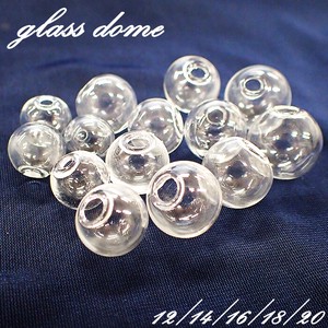 ガラスドーム【10個売り 5サイズ 】 ガラスボール　ドーム アクセサリー ボールペン 夏物