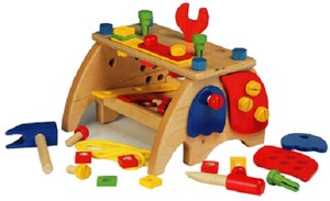 【ベビー・キッズ用品】【玩具】【木製おもちゃ】ファンクショナルツールセット20116 TY-2426