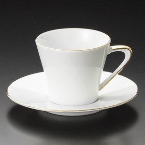 コーヒーカップ&ソーサー 金彩MR 日本製 美濃焼 陶器