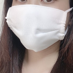 【日本製】優しいシルクのさらしマスク