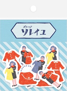 Furukawa Shiko Decoration Retro Department Store Washi Flake Stickers Boutique Soleil
