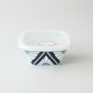 菊紋　角ノンラップ鉢