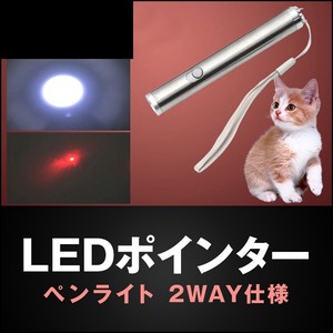 猫玩具 LEDポインター LEDライト  ペンライト 懐中電灯  ペット猫 犬用品  YYR023