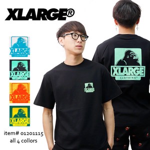 エクストララージ【X-LARGE】S/S FLOCKING OG 01201115 Tシャツ クルーネック ロゴ アメリカ