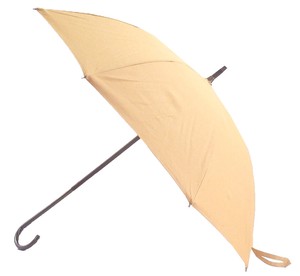 All-weather Umbrella Plain Color Cotton Linen Made in Japan