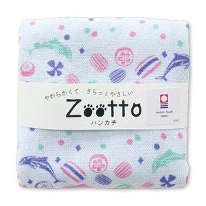 Imabari towel Gauze Handkerchief Animals Made in Japan
