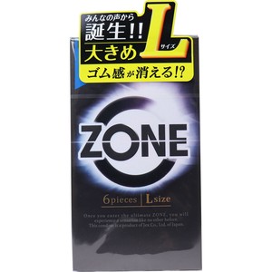 ZONE(ゾーン) コンドーム Lサイズ 6個入