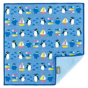 ペンギン散歩  今治うまれのハンカチ ＋imaハンカチ  プチギフト  プレゼント ハンカチタオル 日本製