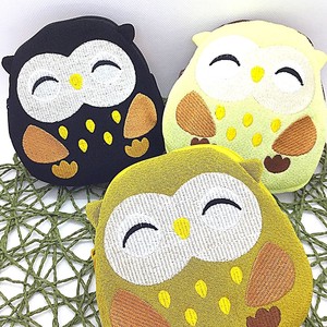 Pouch Owl Coin Purse Small Case