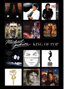 ■ポストカード■イギリス直輸入★マイケルジャクソン Michael Jackson(Albums)