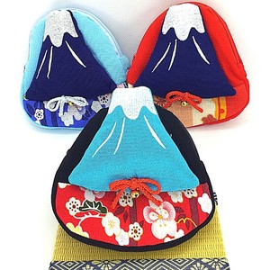 【和雑貨】人気商品　富士山ポーチ　日本一高い山小物入れ　小銭入れ　プレゼント　山