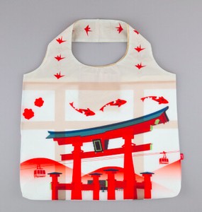 Reusable Grocery Bag Large Capacity Reusable Bag Japanese Pattern