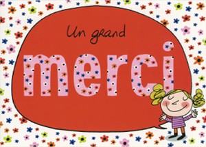 ■ポストカード■フランス製ポストカード★Merci