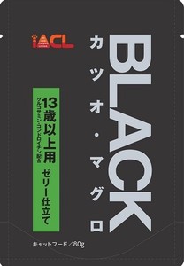 [イトウ＆カンパニー] BLACK カツオ・マグロ 13歳以上用 ゼリー仕立て 80g