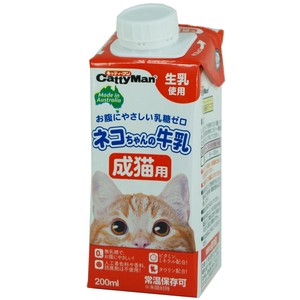 [ドギーマンハヤシ] ネコちゃんの牛乳 成猫用 200ml
