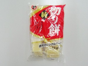 日本もち 純切り餅 シングルパック もち粉使用 1Kg x10 【お餅】