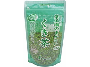 大井川茶園 茶工場のまかない 徳用くき茶 220g x12 【お茶】