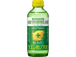 ポッカサッポロ キレートレモンクエン酸 瓶 155ml x6 【ジュース】