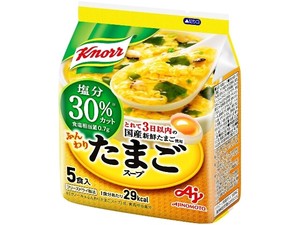 クノール たまごスープ塩分 30％カット 6.6gx5 x10 【スープ】