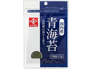 永井海苔 青海苔 パック 2.5g x10 【海苔】